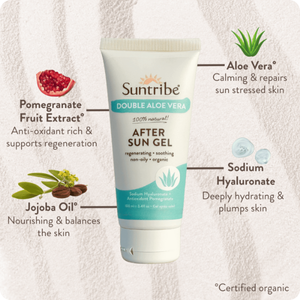 Suntribe Organic After Sun Gel Double Aloe Vera