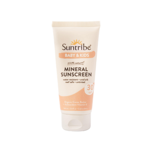Suntribe Baby & Kids Organic Mineral Sunscreen SPF 30