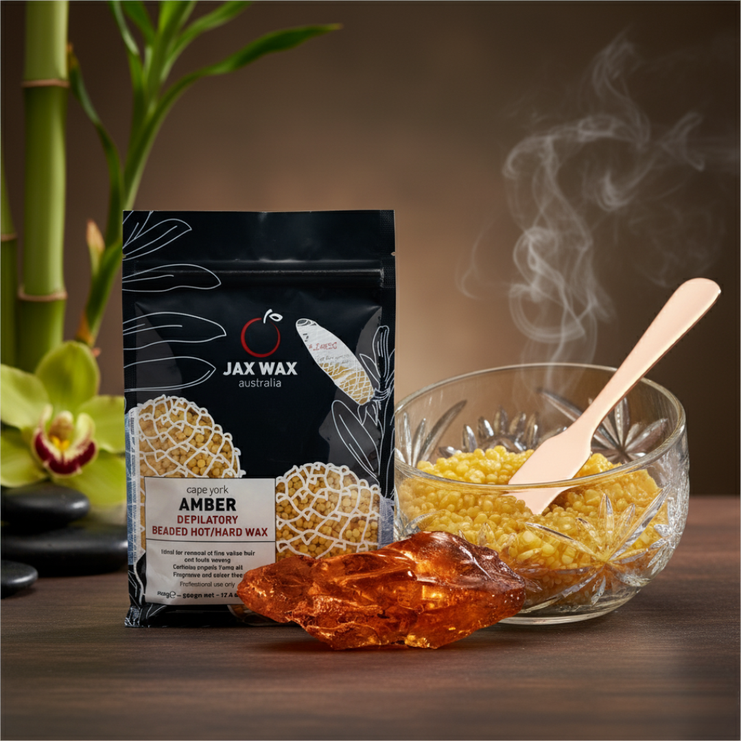 JAX WAX | Cape York Amber Beaded Hot Wax - Image 2
