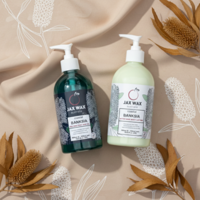 JAX WAX | Coastal Banksia: Prep & Aftercare Duo