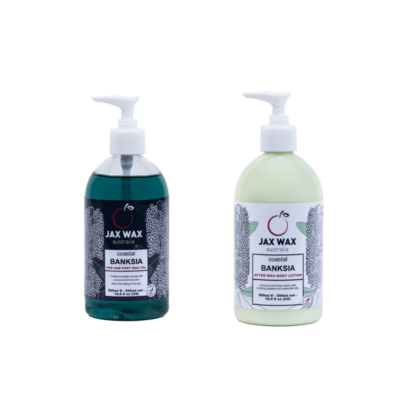 JAX WAX | Coastal Banksia: Prep & Aftercare Duo