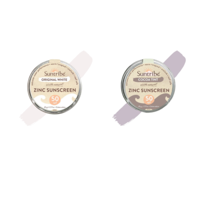 Suntribe Organic Mineral Face & Sport Zinc Sunscreen SPF 50